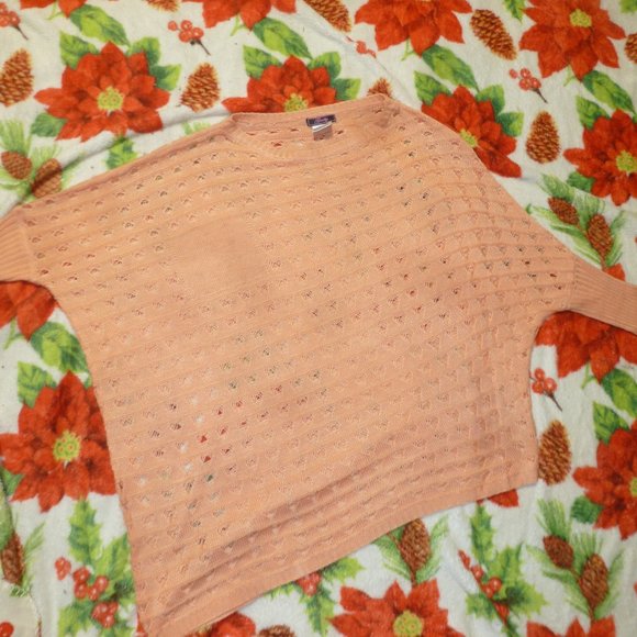 GUILTY assymetrical hem  kimono style knitted tunic  top -one size - Picture 9 of 11